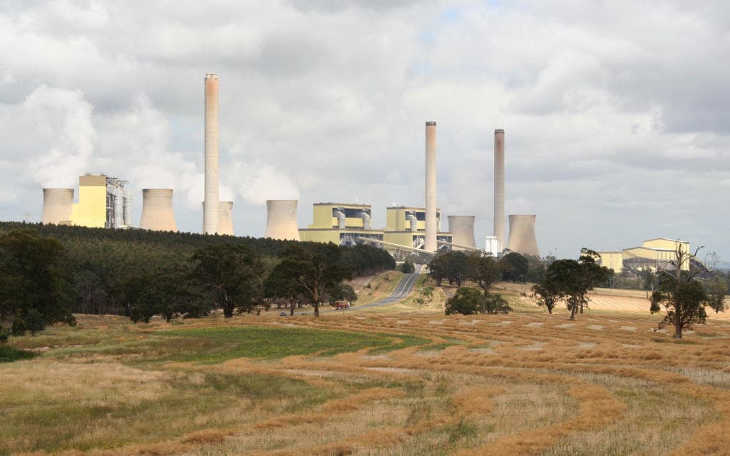 Loy Yang A and B power stations in the Latrobe Valley, Victoria